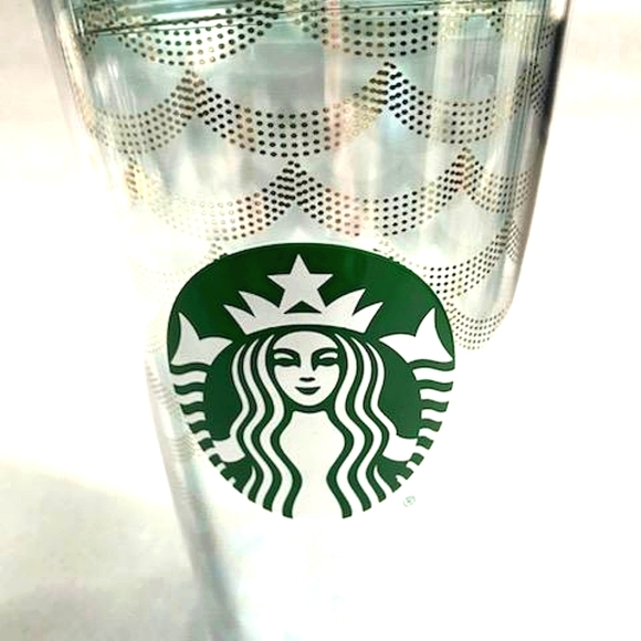 STARBUCKS SIREN SCALES GRANDE MERMAID 16oz TUMBLER. - Picture 3 of 8